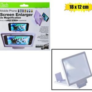 Mobile phone screen enlarger 18x12cm