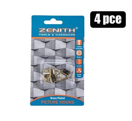 Picture-hook triangular bp #01 4pce
