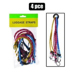 Cord stretch 2-claw 750mm 4pc