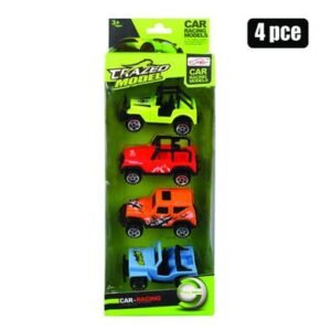 Vehicle jeep bright 4pc 27x19cm each