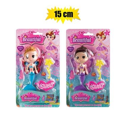Doll mini mermaid 15cm