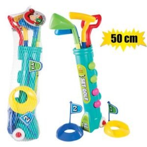 Golf-set plastic with accessories