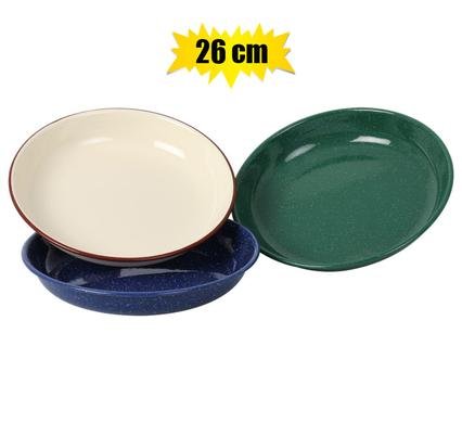 Plate enamel 26cm pasta