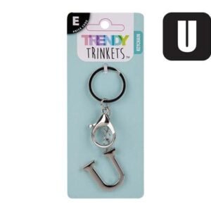 Keychain alpha metal u