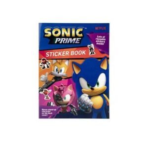 Book sticker sonic prime
