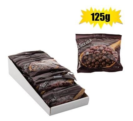 Sweet choc rp coated peanuts 125g