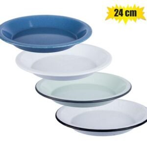 Pie dish enamel 30cm round