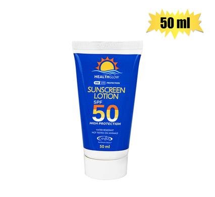 Sunscreen lotion spf50 50ml tube