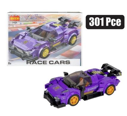 Building blocks cogo racing car 301pcs