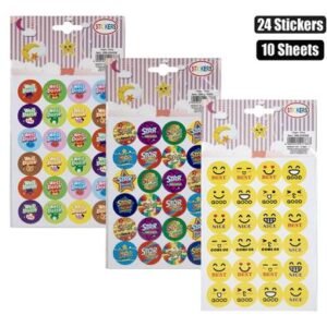 Sticker rewards 10 sheet/24 piece