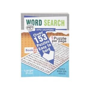Book puzzle wordsearch 2