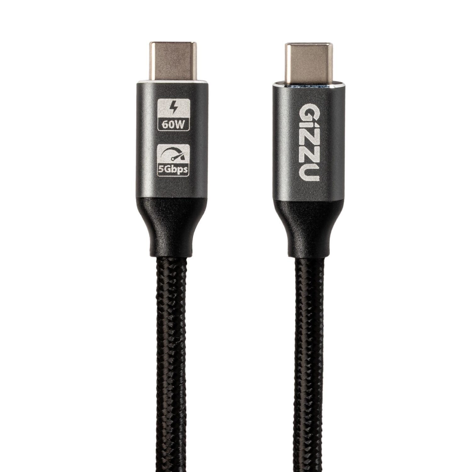 GIZZU 60W 5Gbps Type-C 2m Cable - Image 2