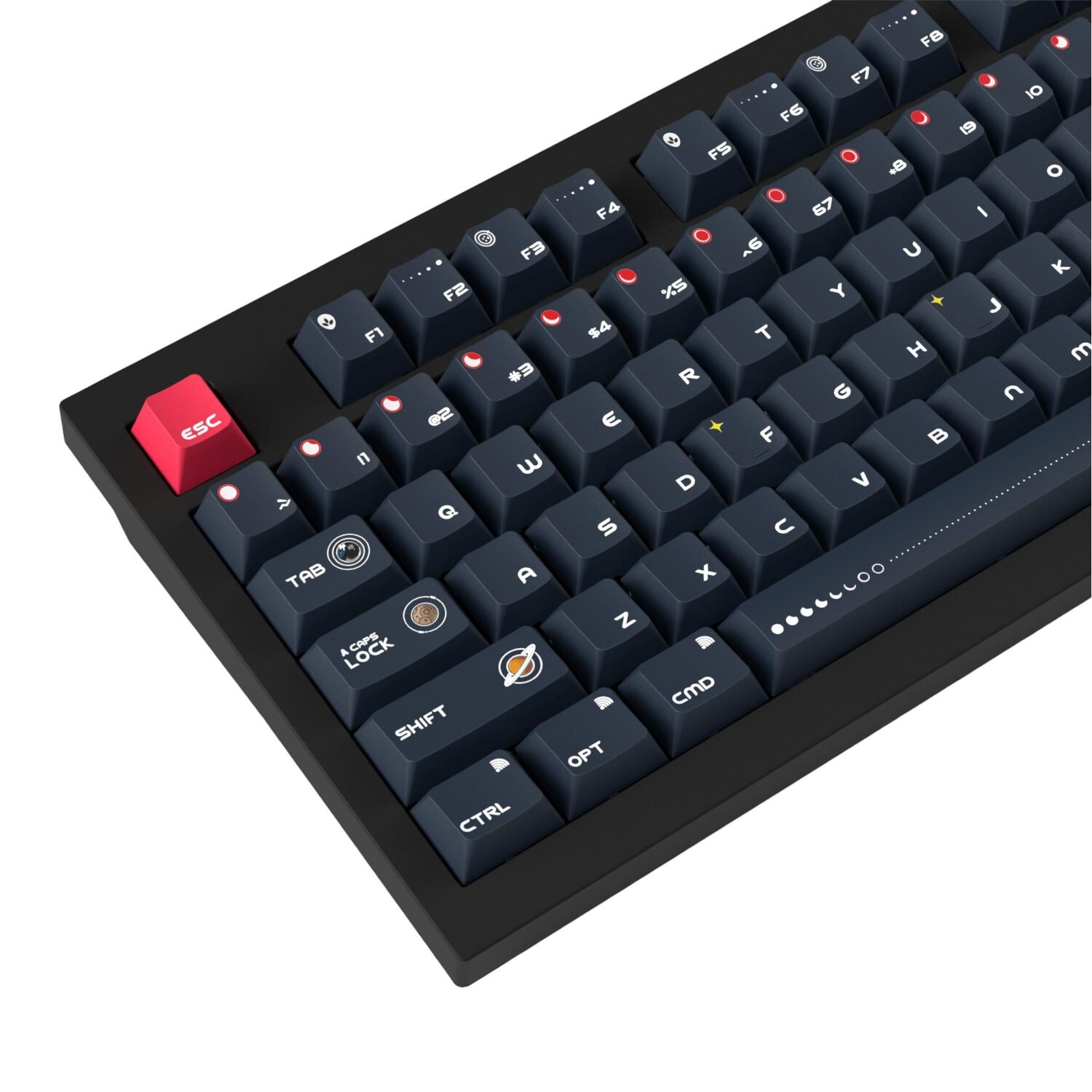 Keychron Cherry Profile Cosmic Galaxy Dye-Sub PBT Keycap Set - Image 4