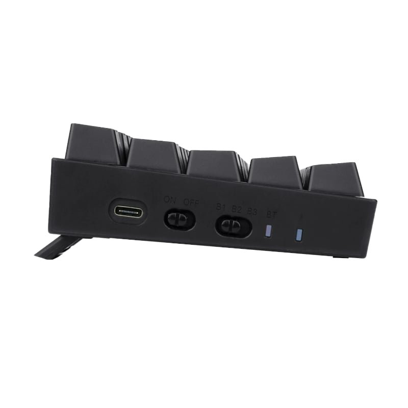 REDRAGON DRACONIC PRO Mechanical 61 Key|Bluetooth 5.0|RGB 9 Colour Modes|Rechargable Battery|Type-C Charging Cable Gaming Keyboard - Black - Image 4